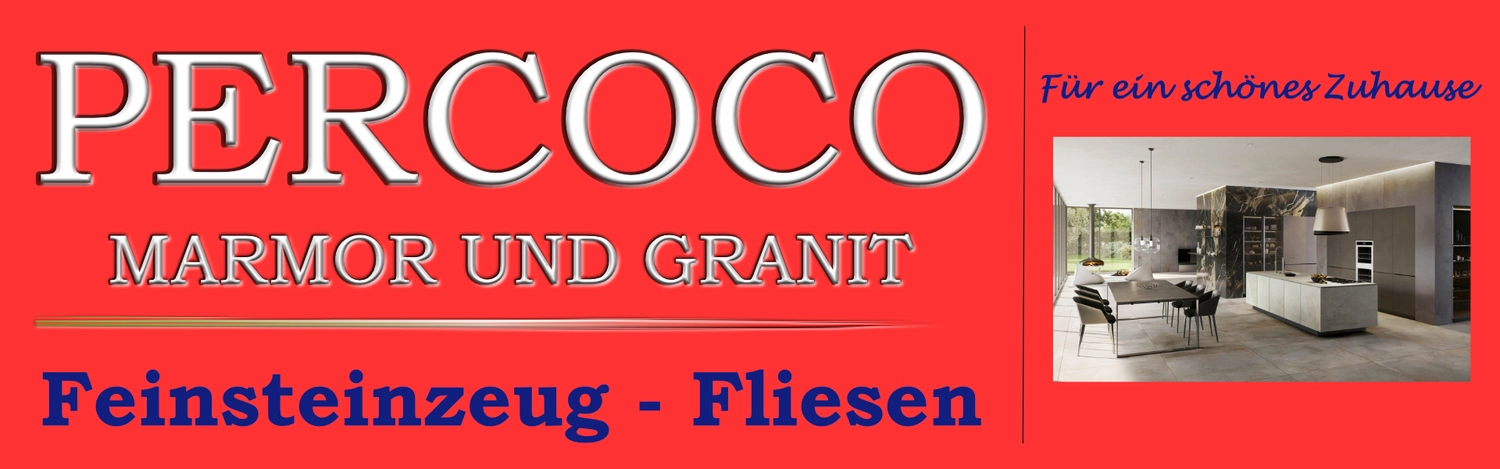 Percoco-Granit - Feinsteinzeug Fliesen - Logo