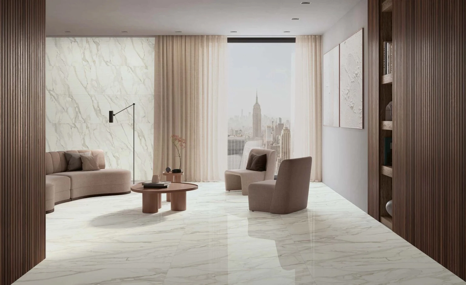 Percoco-Granit - Feinsteinzeug Fliesen - Fliesen XXL-Format